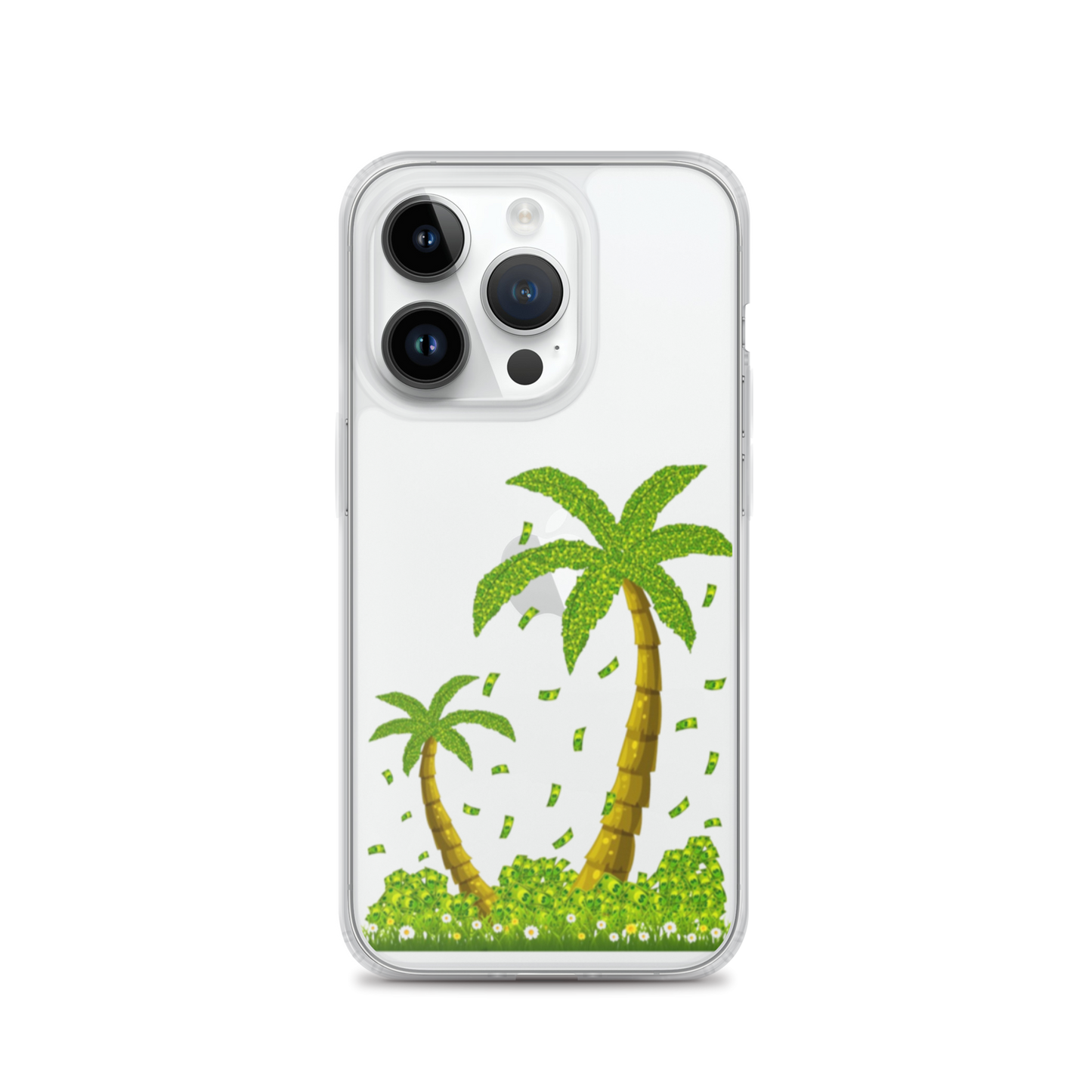 Lucky Money Palm Trees iPhone Case