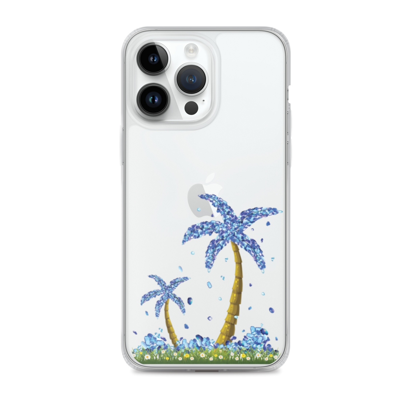 Lucky Diamond Palm Trees iPhone Case