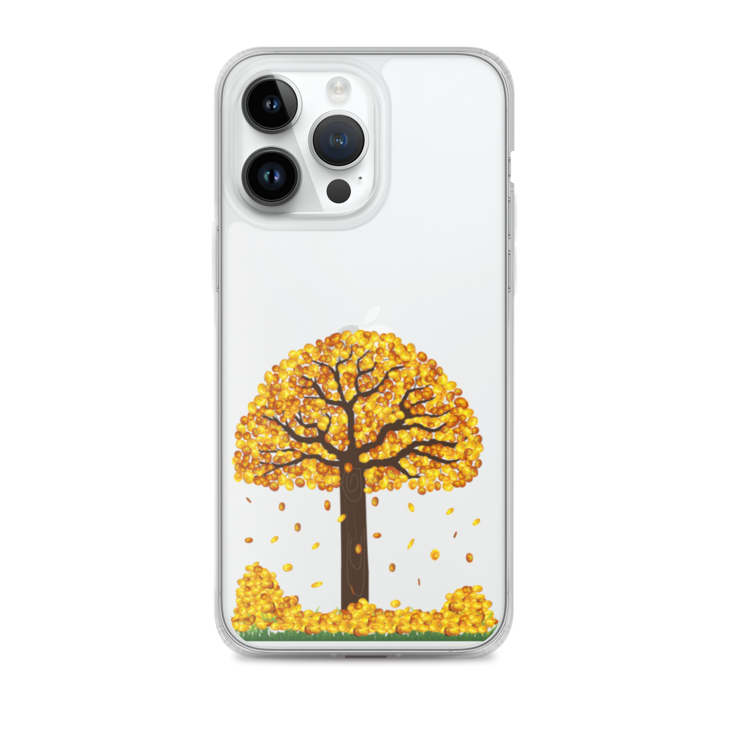 Lucky Gold Coin Money Tree iPhone Case