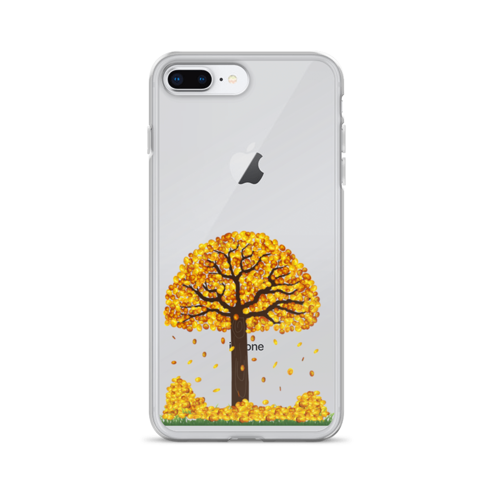 Lucky Gold Coin Money Tree iPhone Case