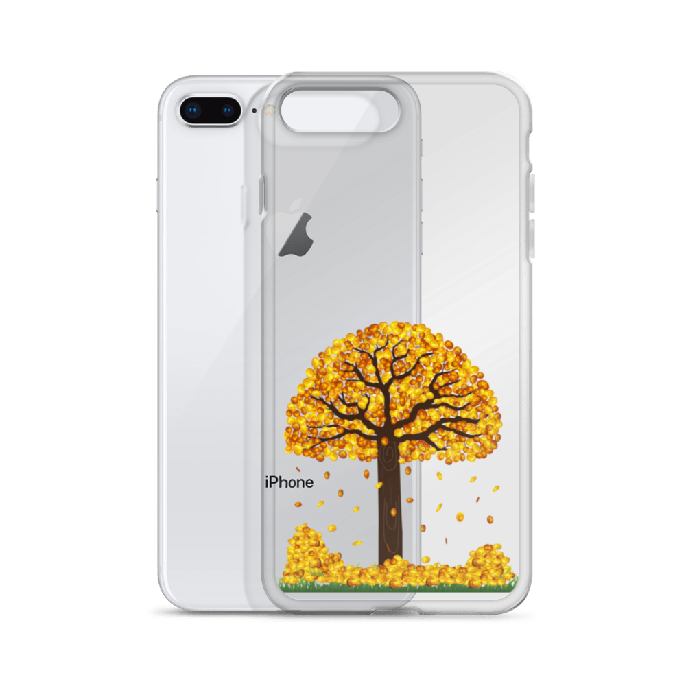 Lucky Gold Coin Money Tree iPhone Case