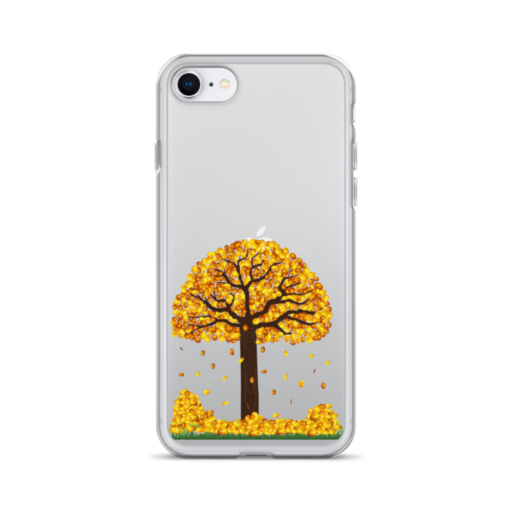 Lucky Gold Coin Money Tree iPhone Case