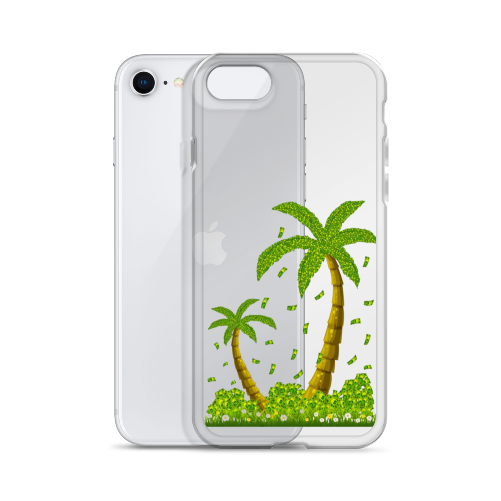 Lucky Money Palm Trees iPhone Case