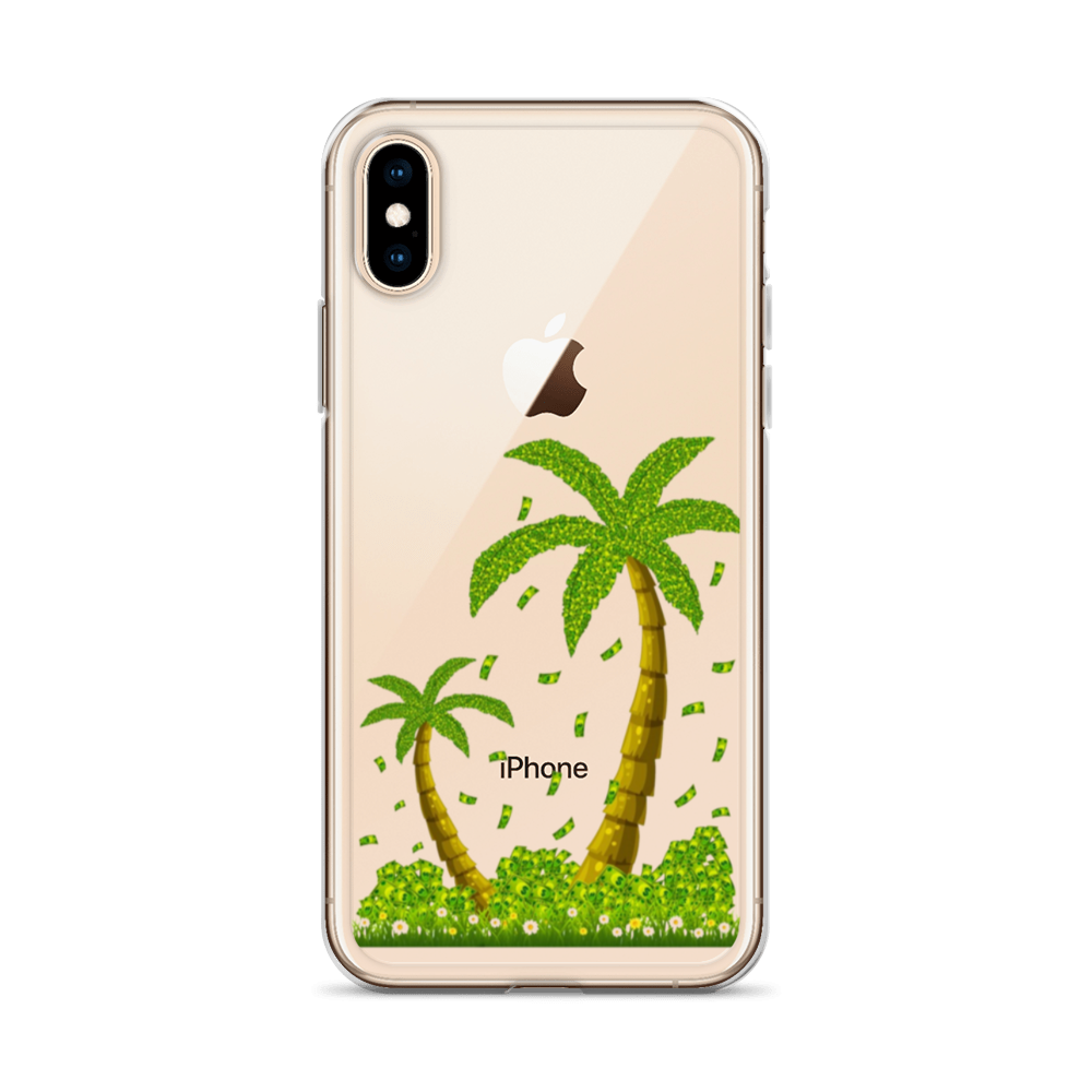 Lucky Money Palm Trees iPhone Case