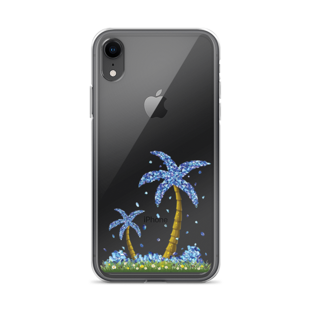 Lucky Diamond Palm Trees iPhone Case