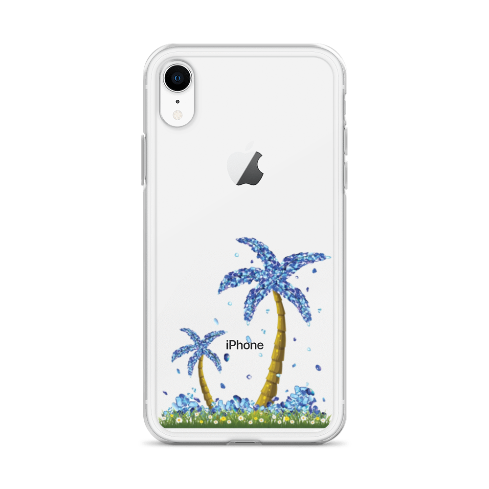 Lucky Diamond Palm Trees iPhone Case