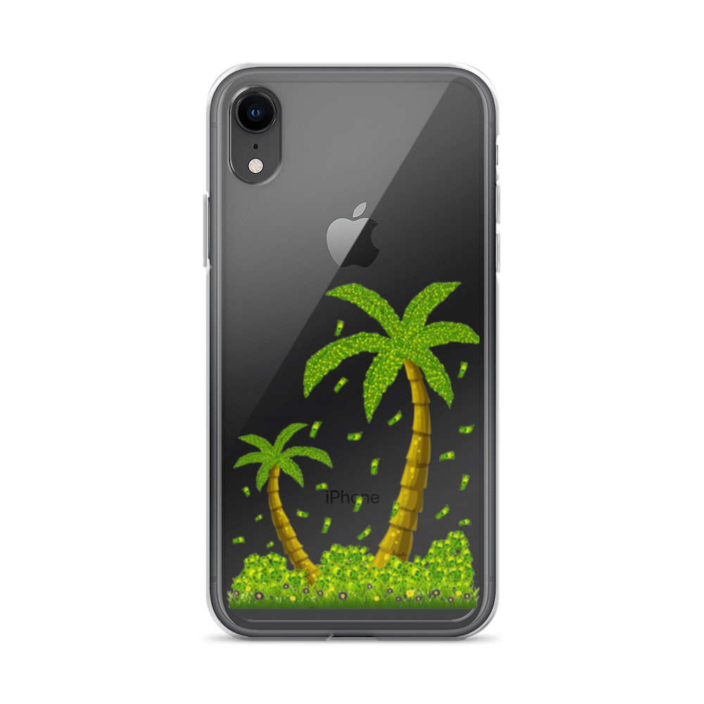 Lucky Money Palm Trees iPhone Case