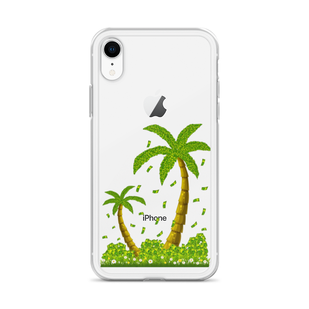 Lucky Money Palm Trees iPhone Case