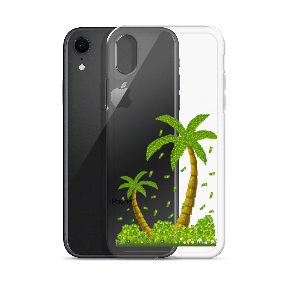 Lucky Money Palm Trees iPhone Case