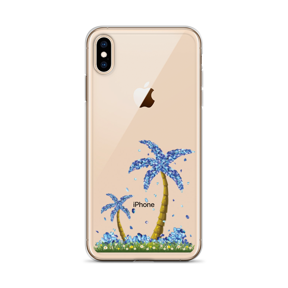 Lucky Diamond Palm Trees iPhone Case