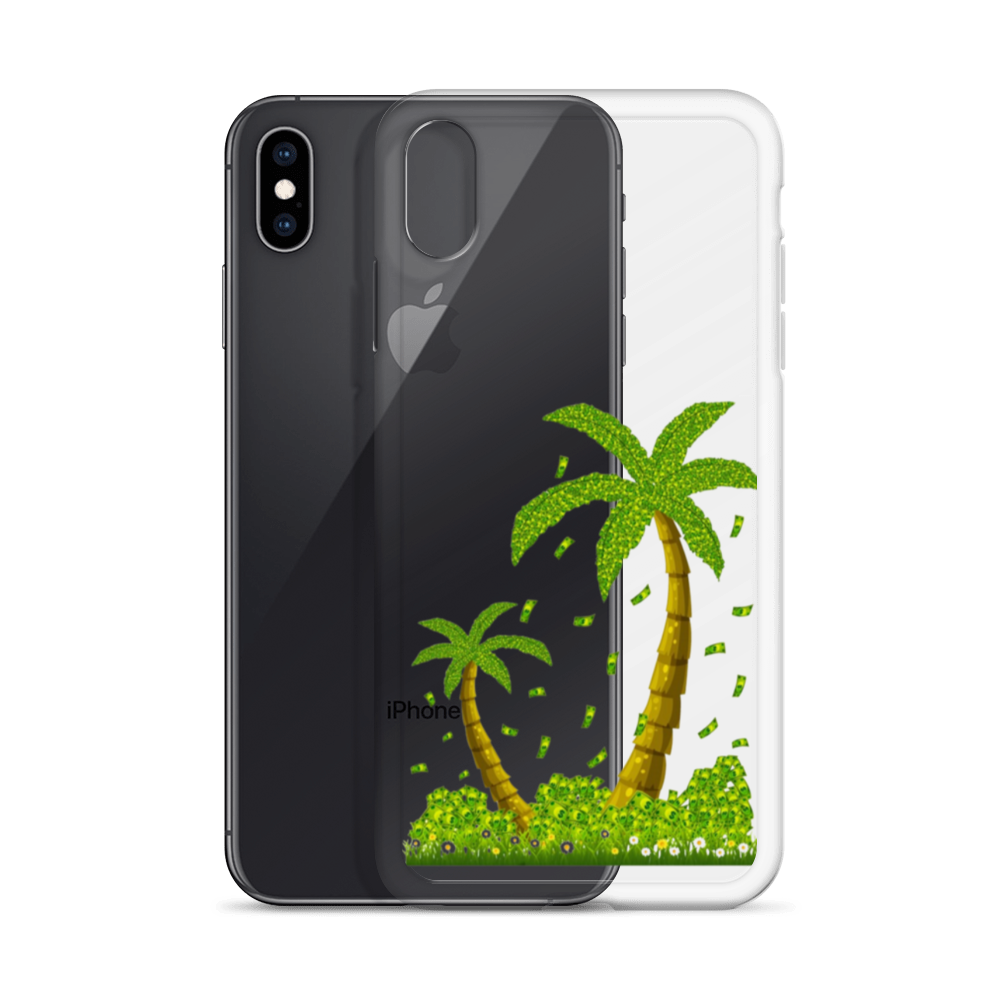 Lucky Money Palm Trees iPhone Case