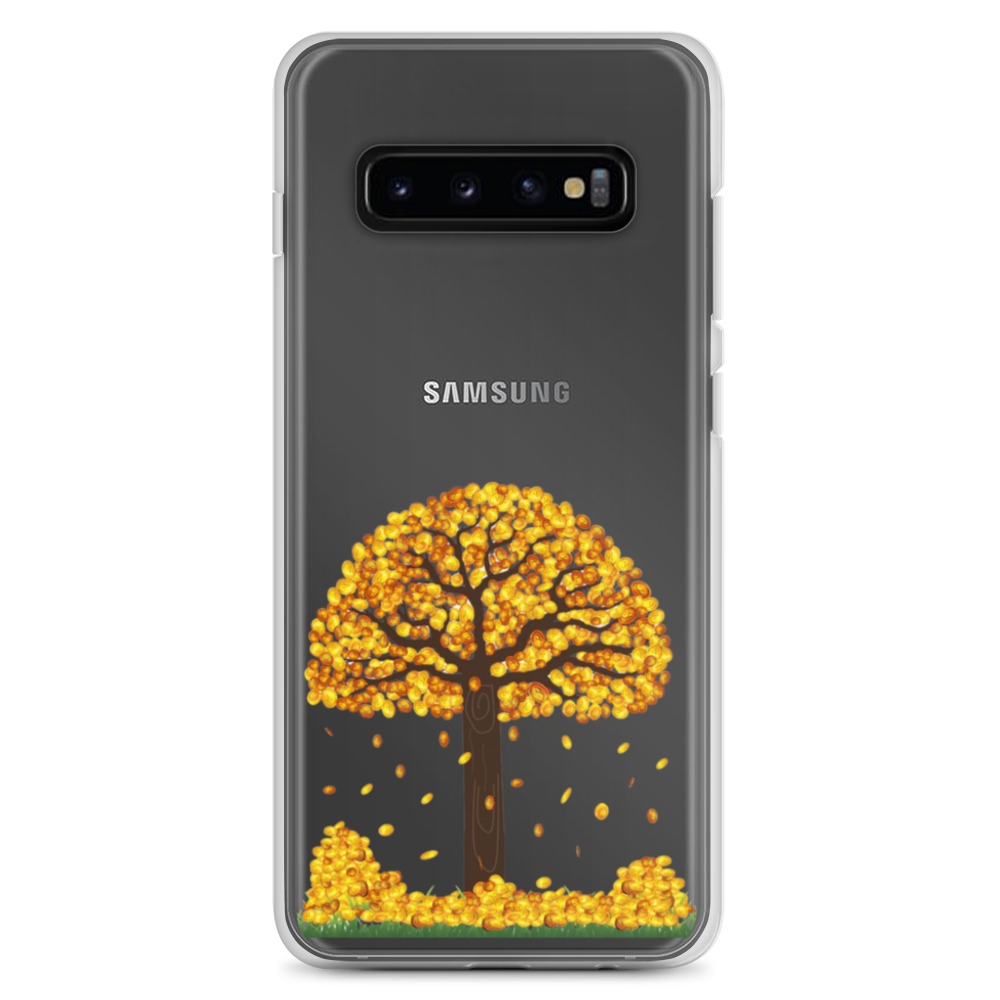 Lucky Gold Coin Tree Samsung Case