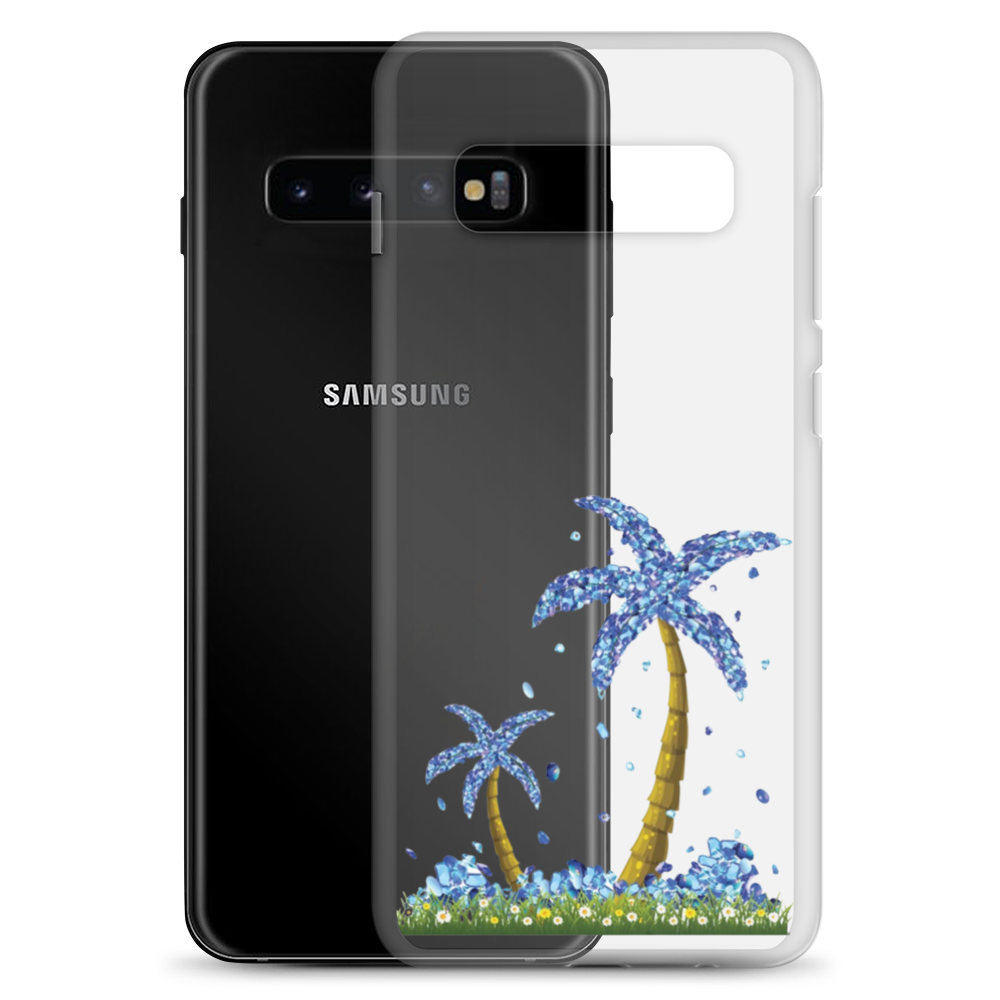 Lucky Diamond Palm Trees Samsung Case