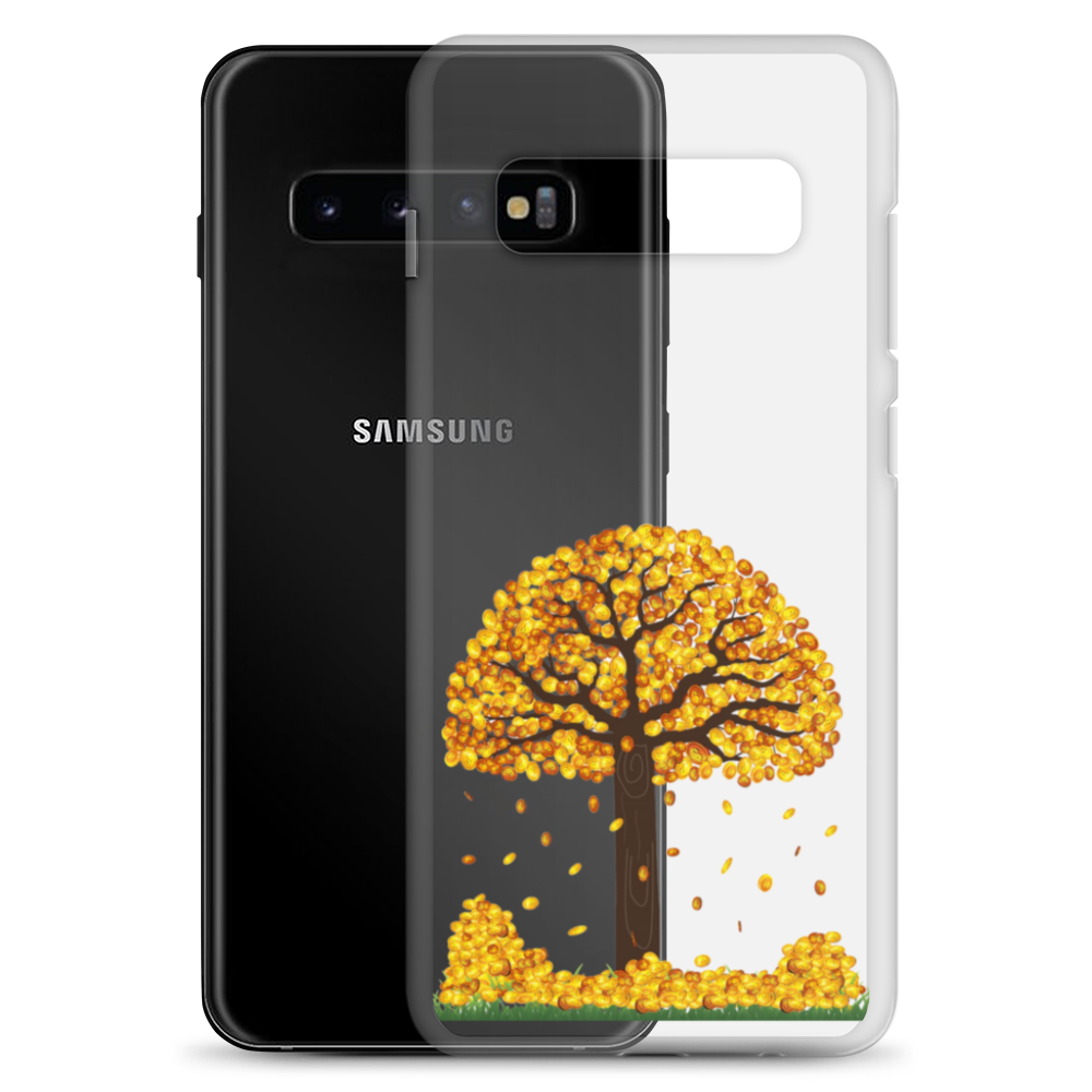 Lucky Gold Coin Tree Samsung Case