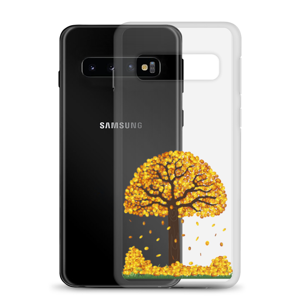 Lucky Gold Coin Tree Samsung Case