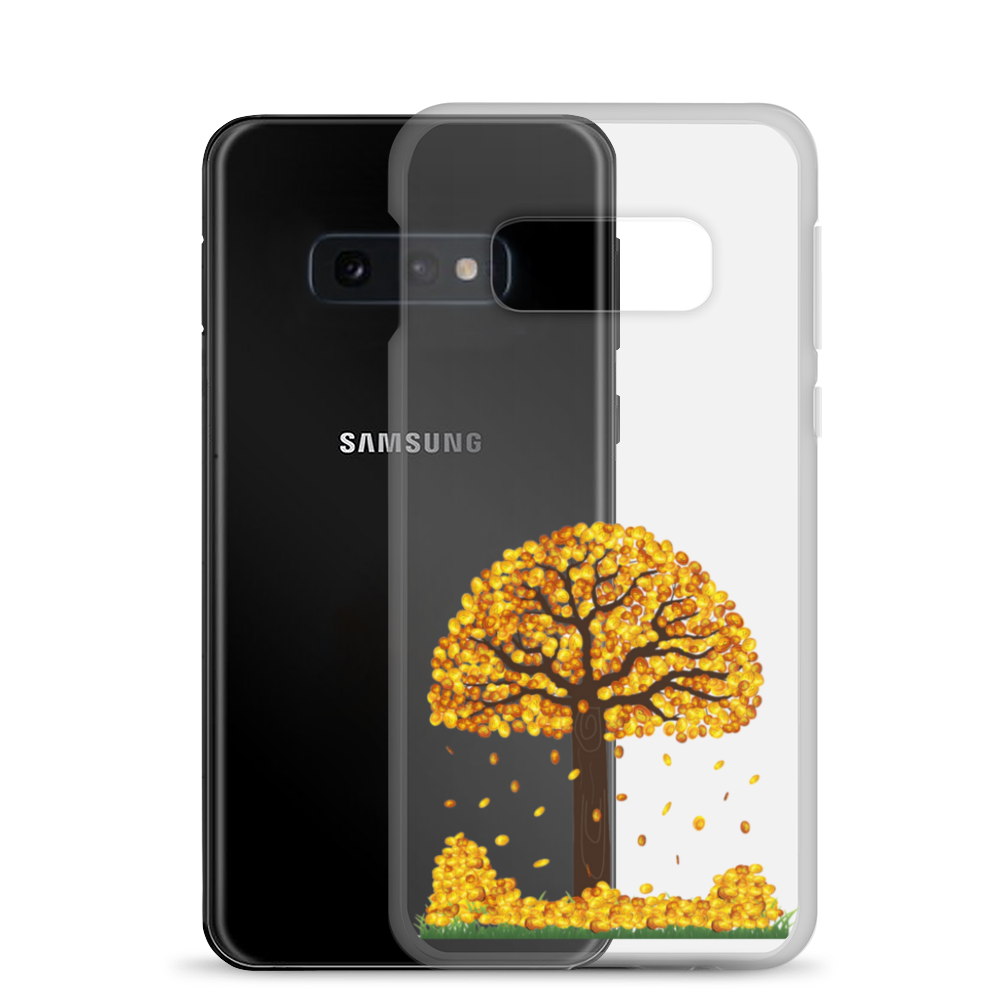 Lucky Gold Coin Tree Samsung Case