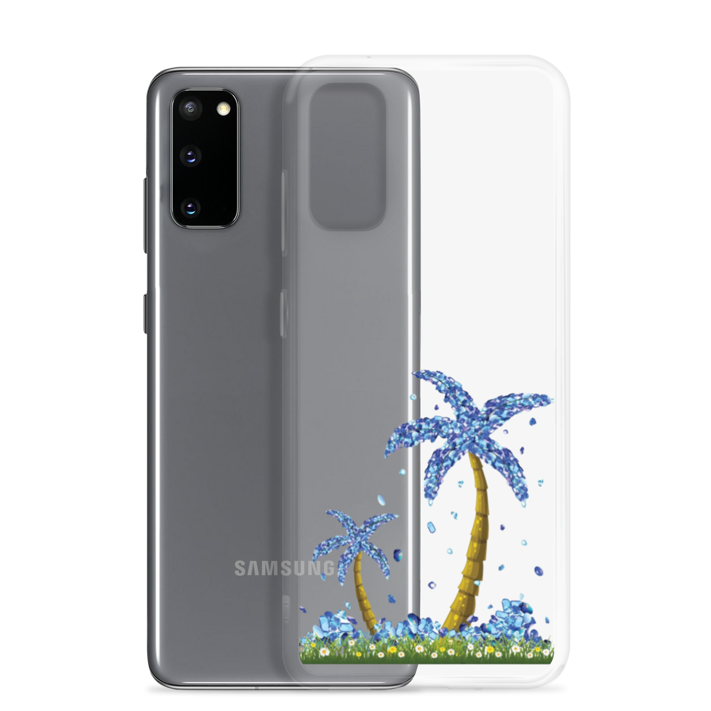 Lucky Diamond Palm Trees Samsung Case