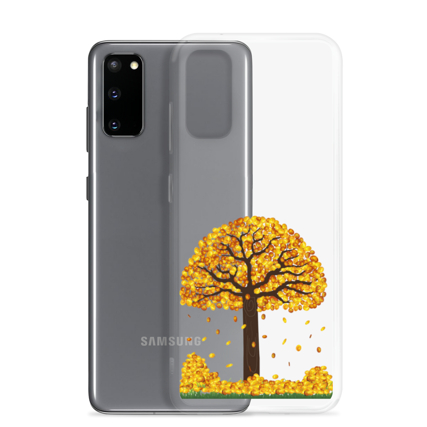 Lucky Gold Coin Tree Samsung Case