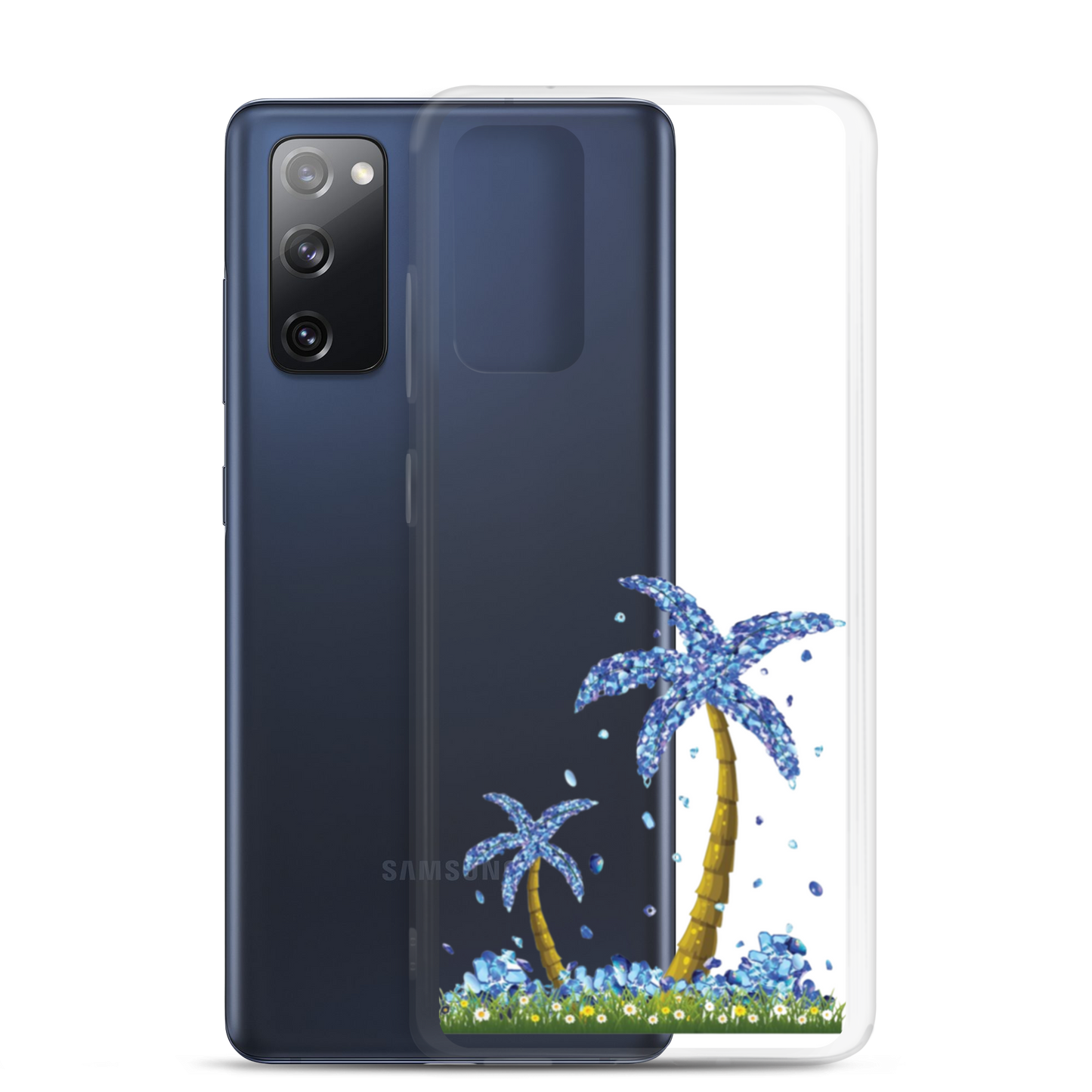 Lucky Diamond Palm Trees Samsung Case