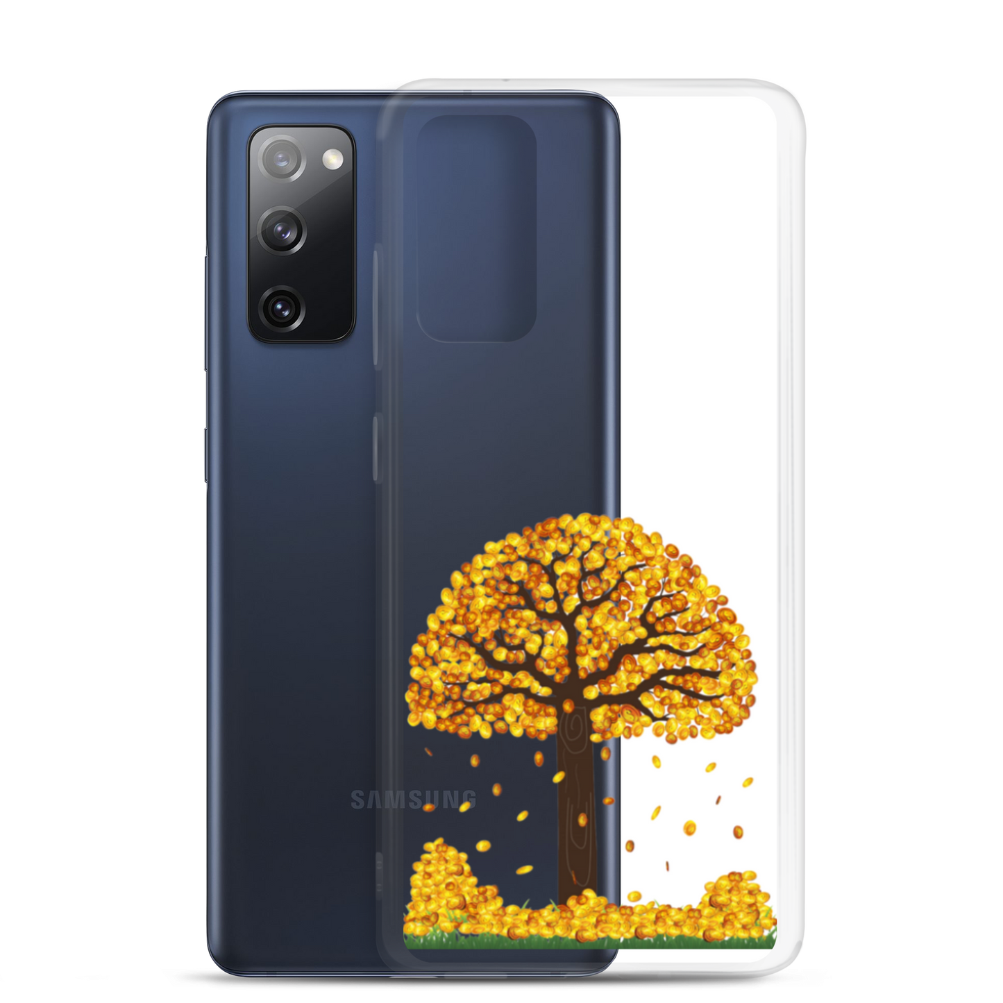 Lucky Gold Coin Tree Samsung Case