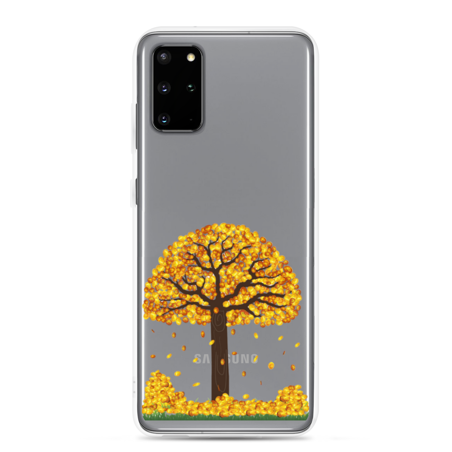 Lucky Gold Coin Tree Samsung Case