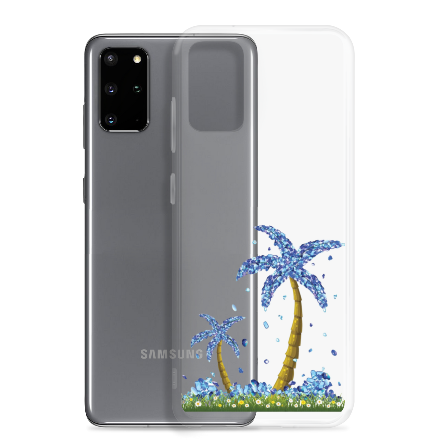 Lucky Diamond Palm Trees Samsung Case