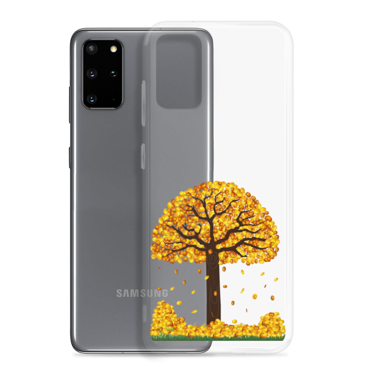 Lucky Gold Coin Tree Samsung Case