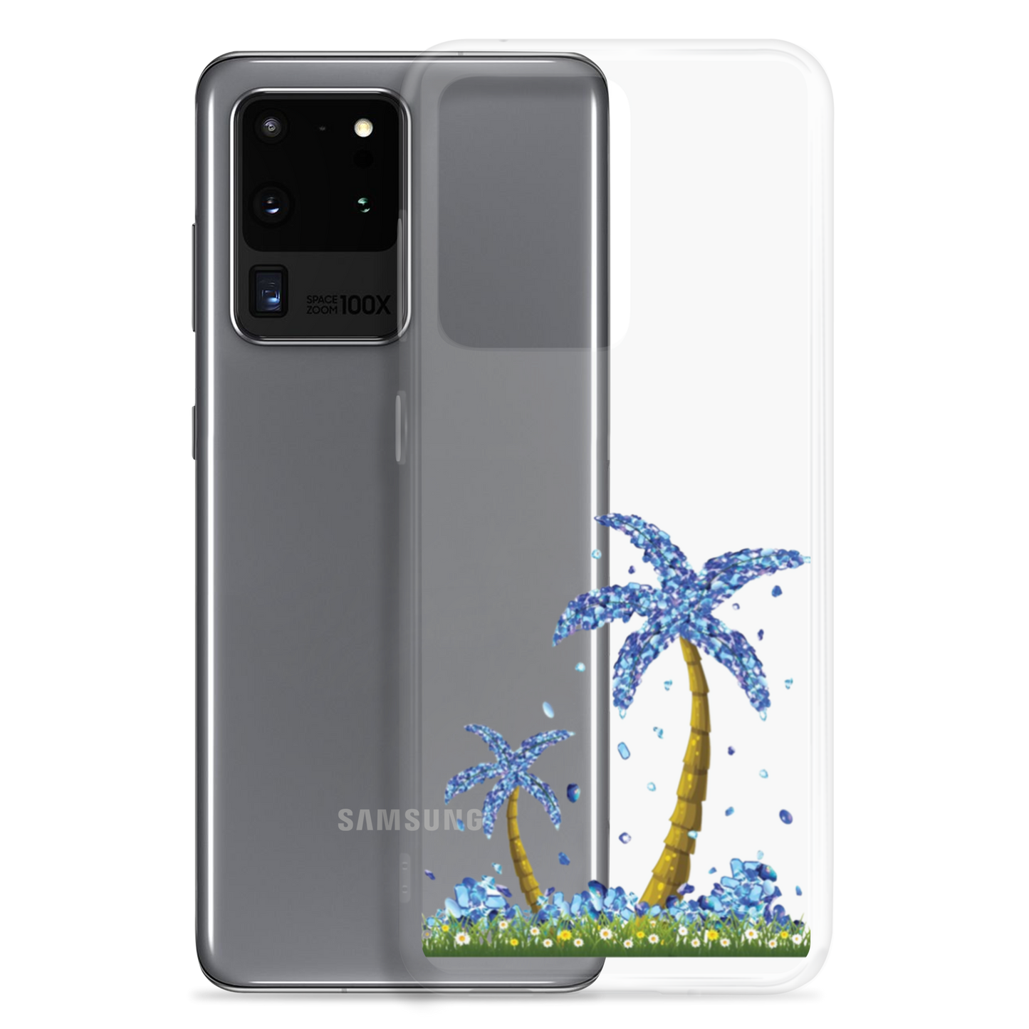 Lucky Diamond Palm Trees Samsung Case