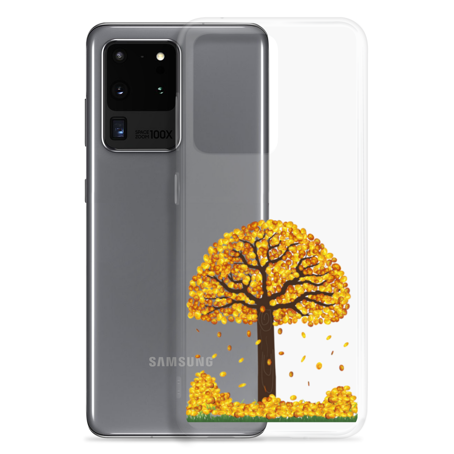 Lucky Gold Coin Tree Samsung Case