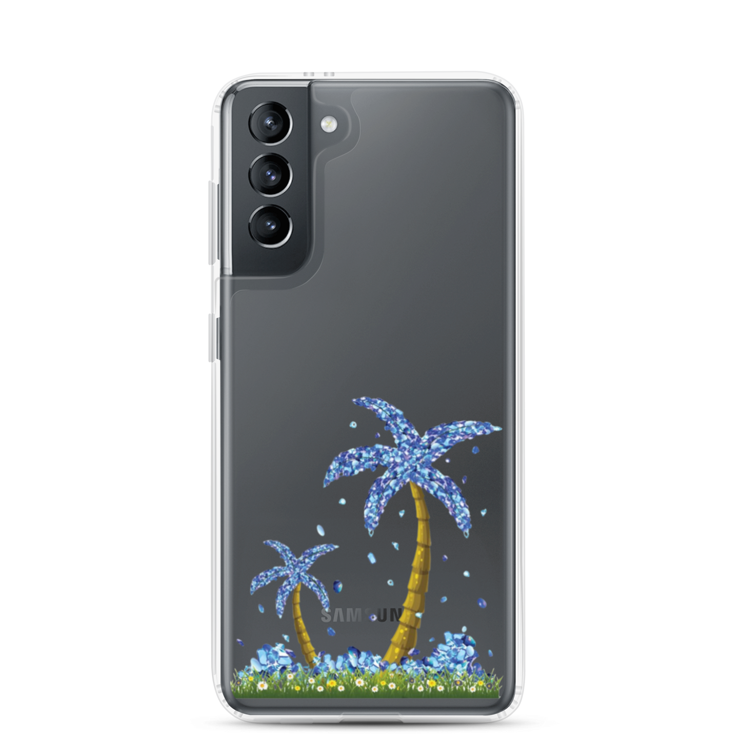 Lucky Diamond Palm Trees Samsung Case