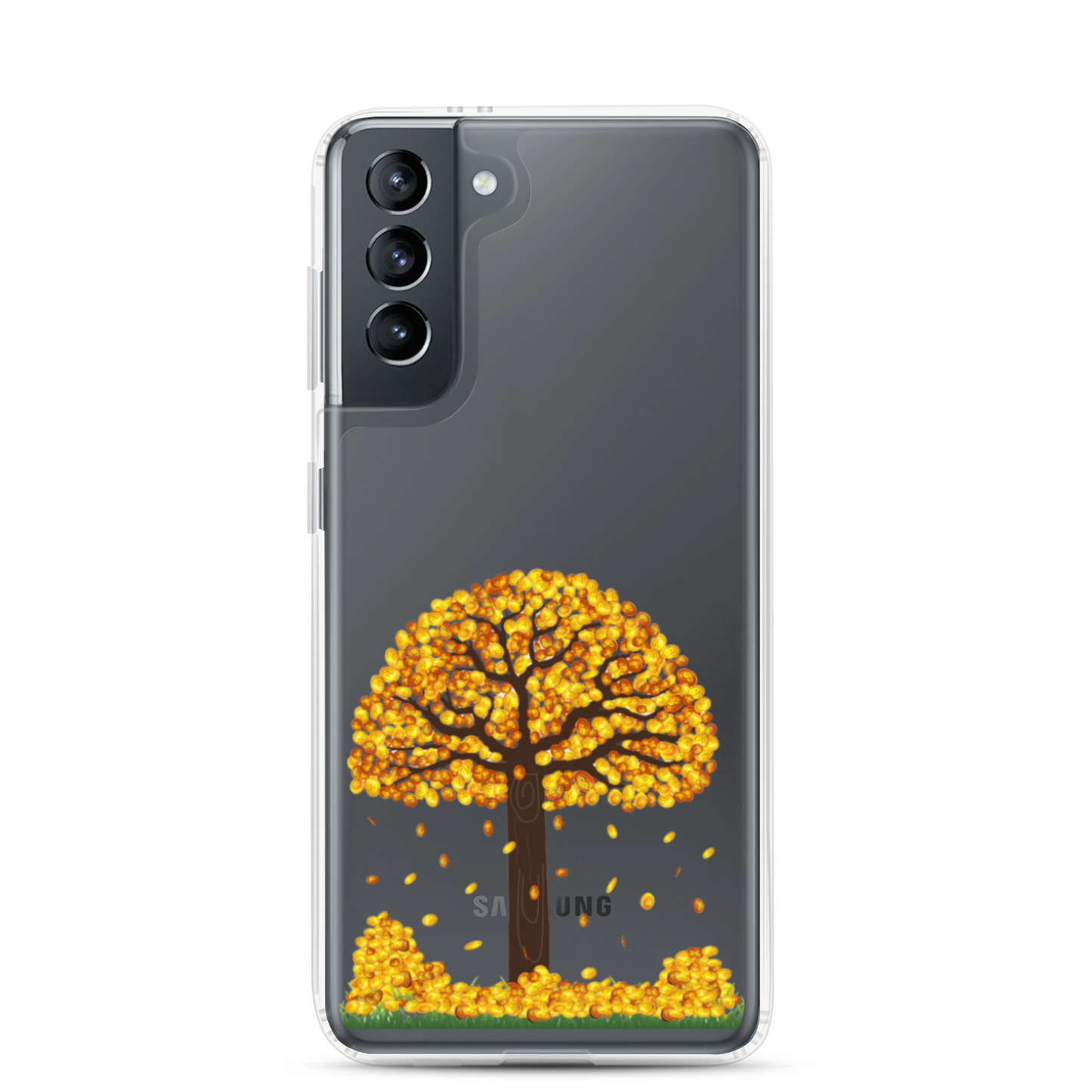 Lucky Gold Coin Tree Samsung Case