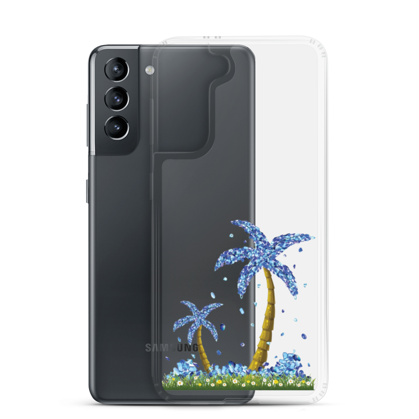 Lucky Diamond Palm Trees Samsung Case