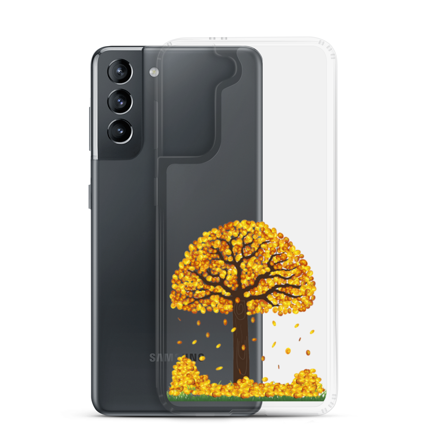 Lucky Gold Coin Tree Samsung Case