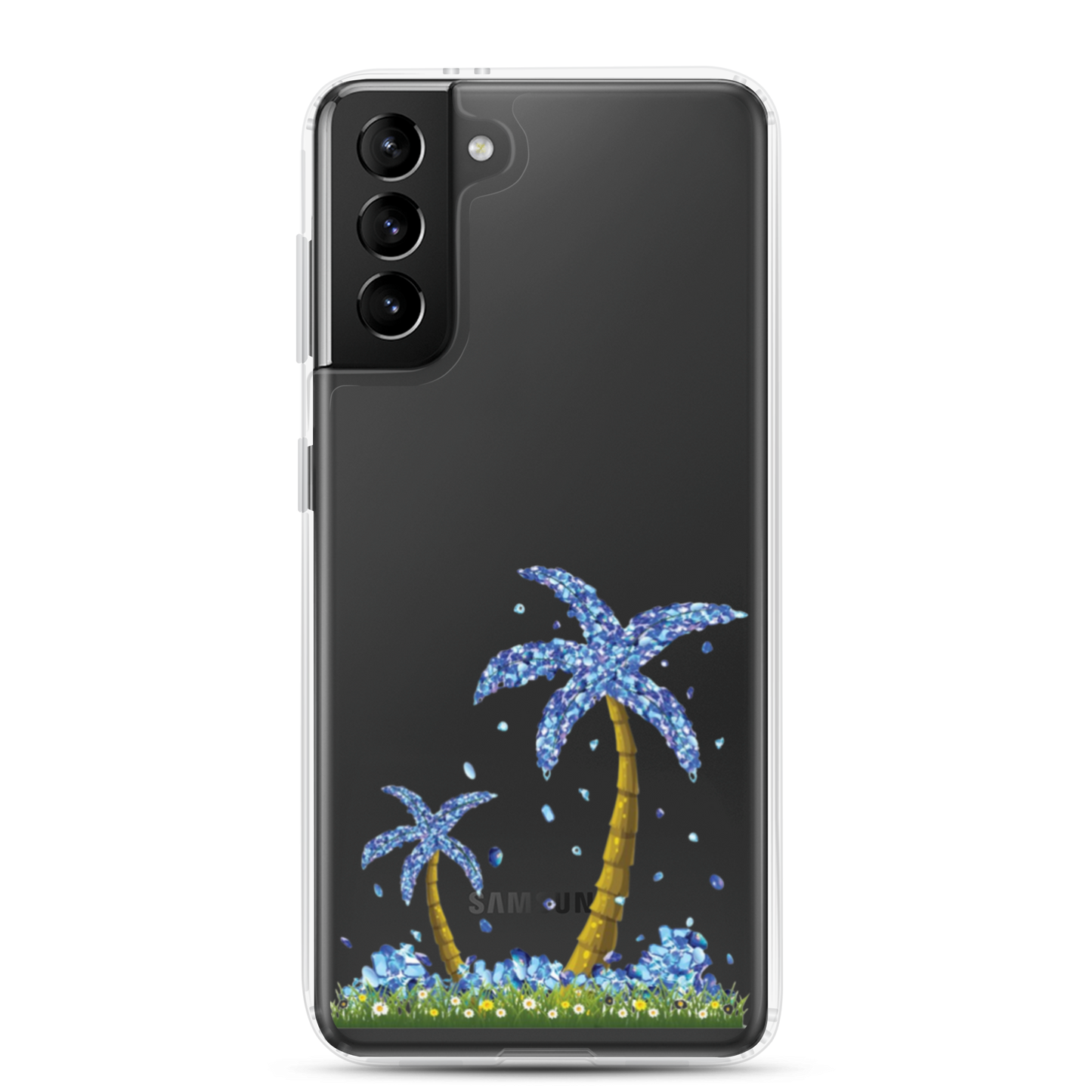 Lucky Diamond Palm Trees Samsung Case