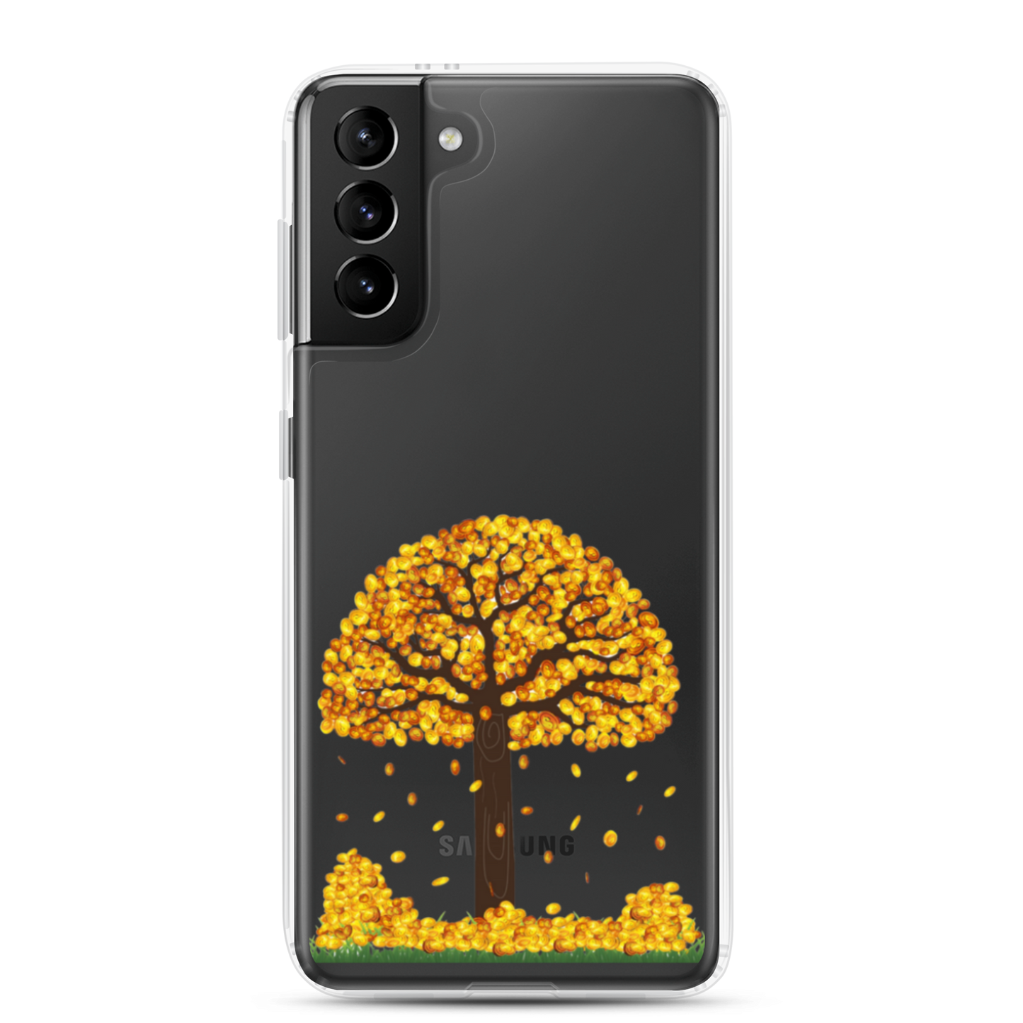 Lucky Gold Coin Tree Samsung Case