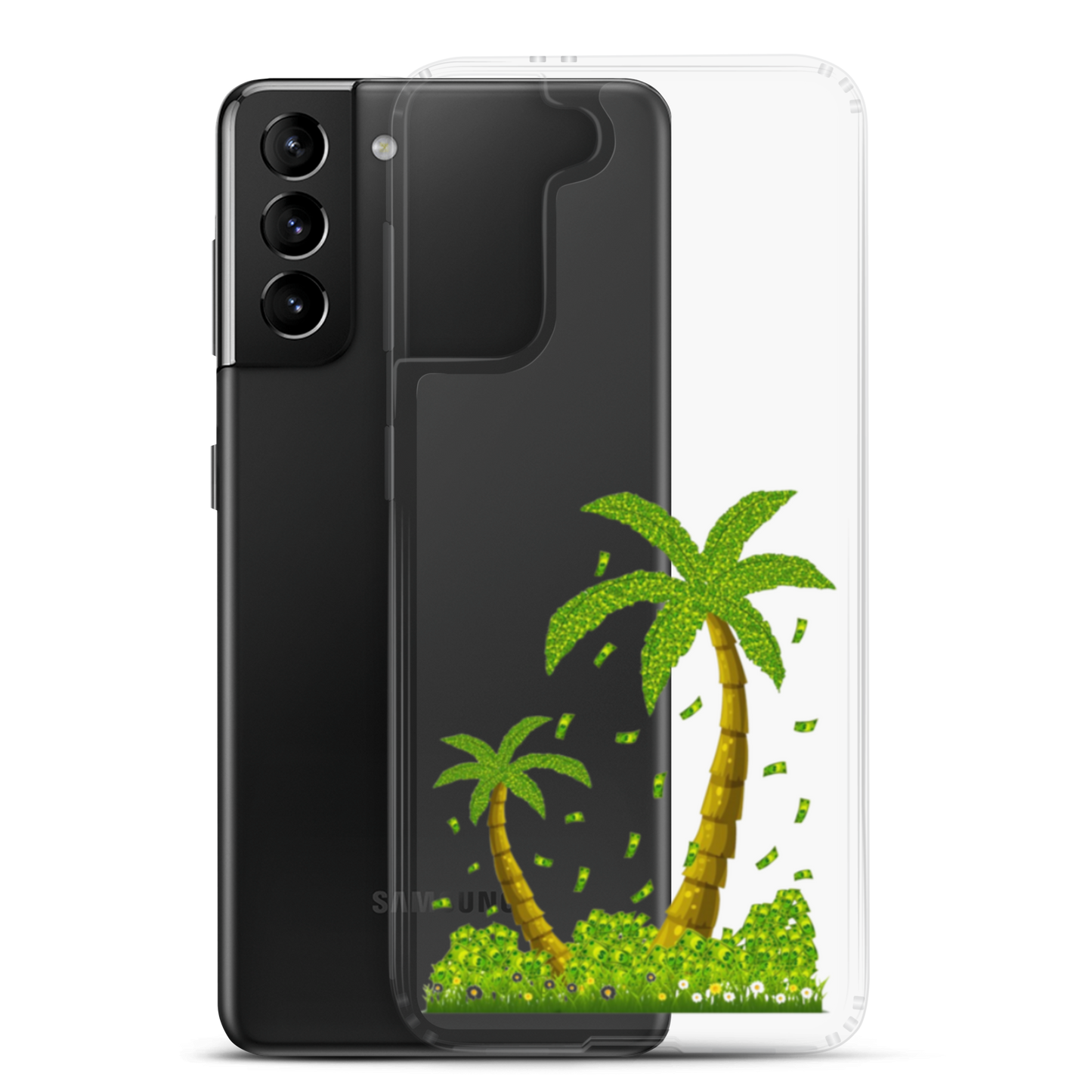 Lucky Money Palm Trees Samsung Case