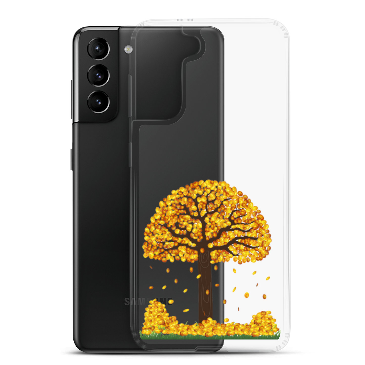 Lucky Gold Coin Tree Samsung Case