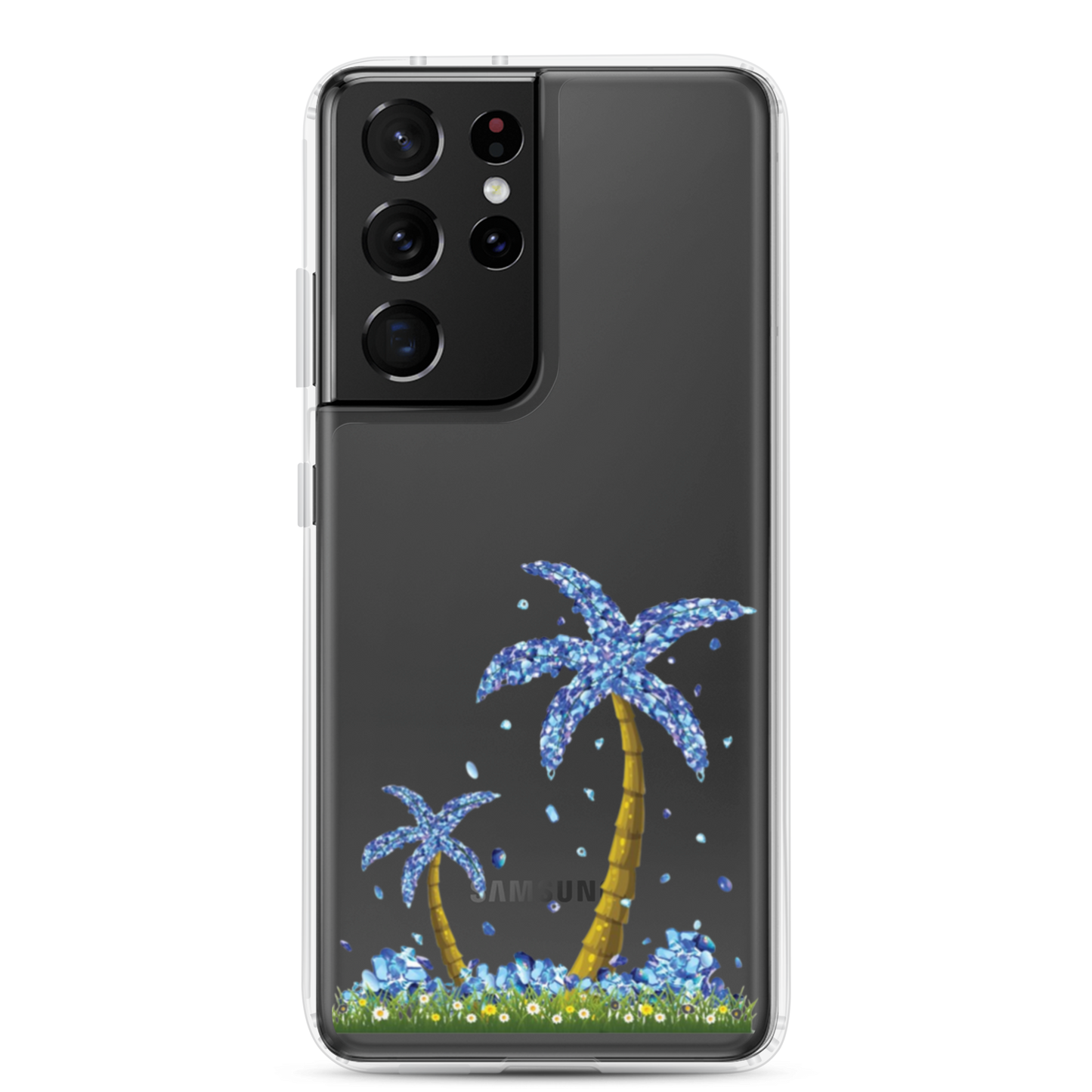 Lucky Diamond Palm Trees Samsung Case