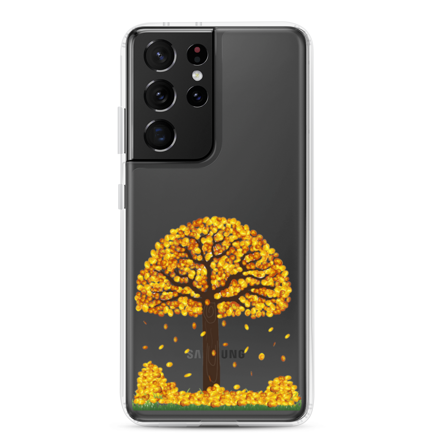 Lucky Gold Coin Tree Samsung Case