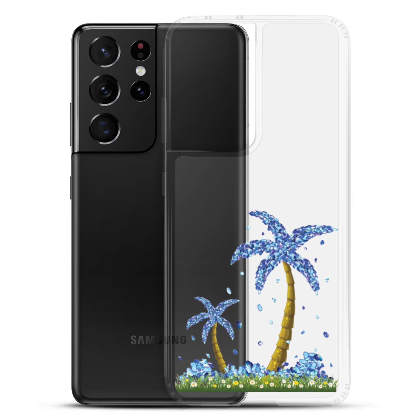 Lucky Diamond Palm Trees Samsung Case