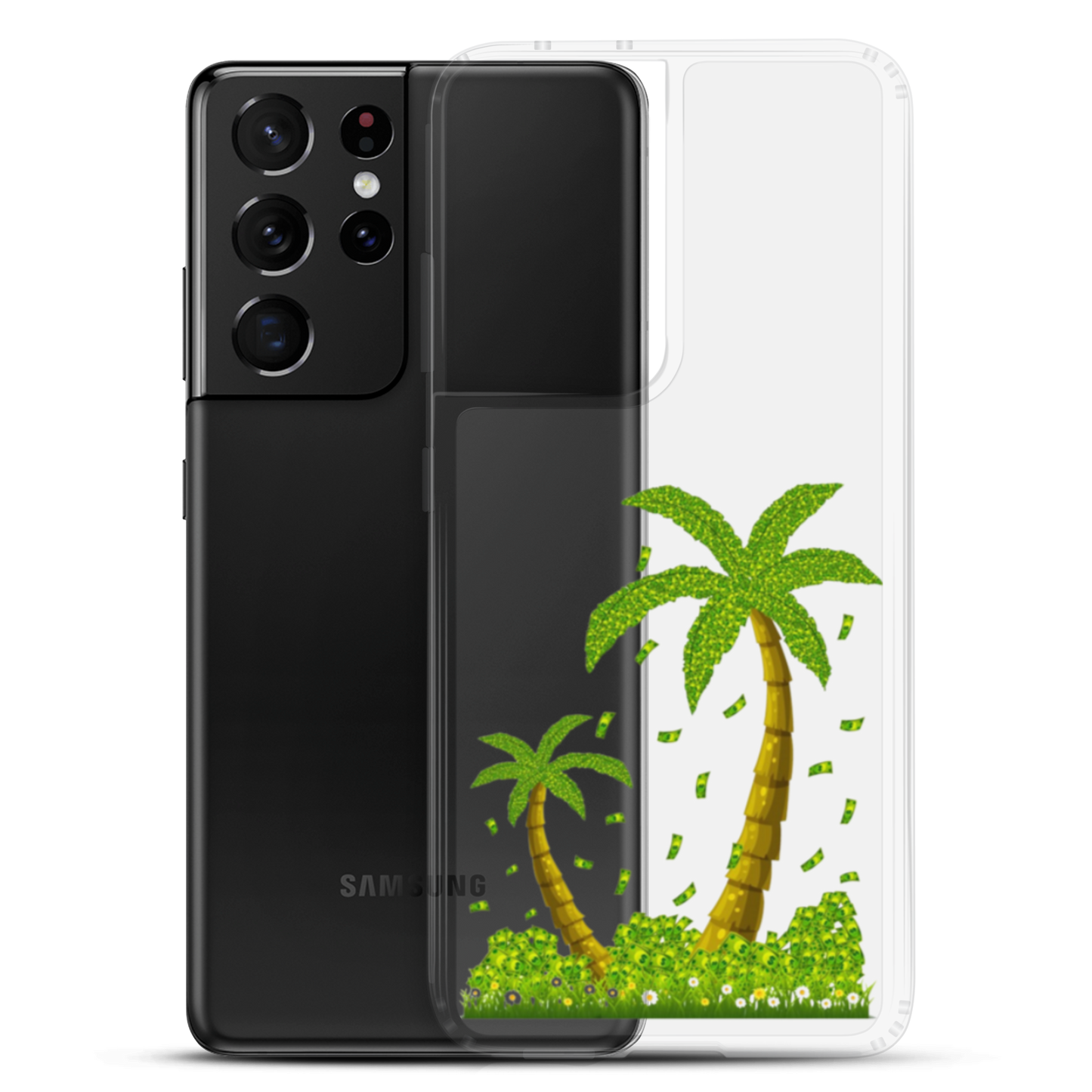 Lucky Money Palm Trees Samsung Case