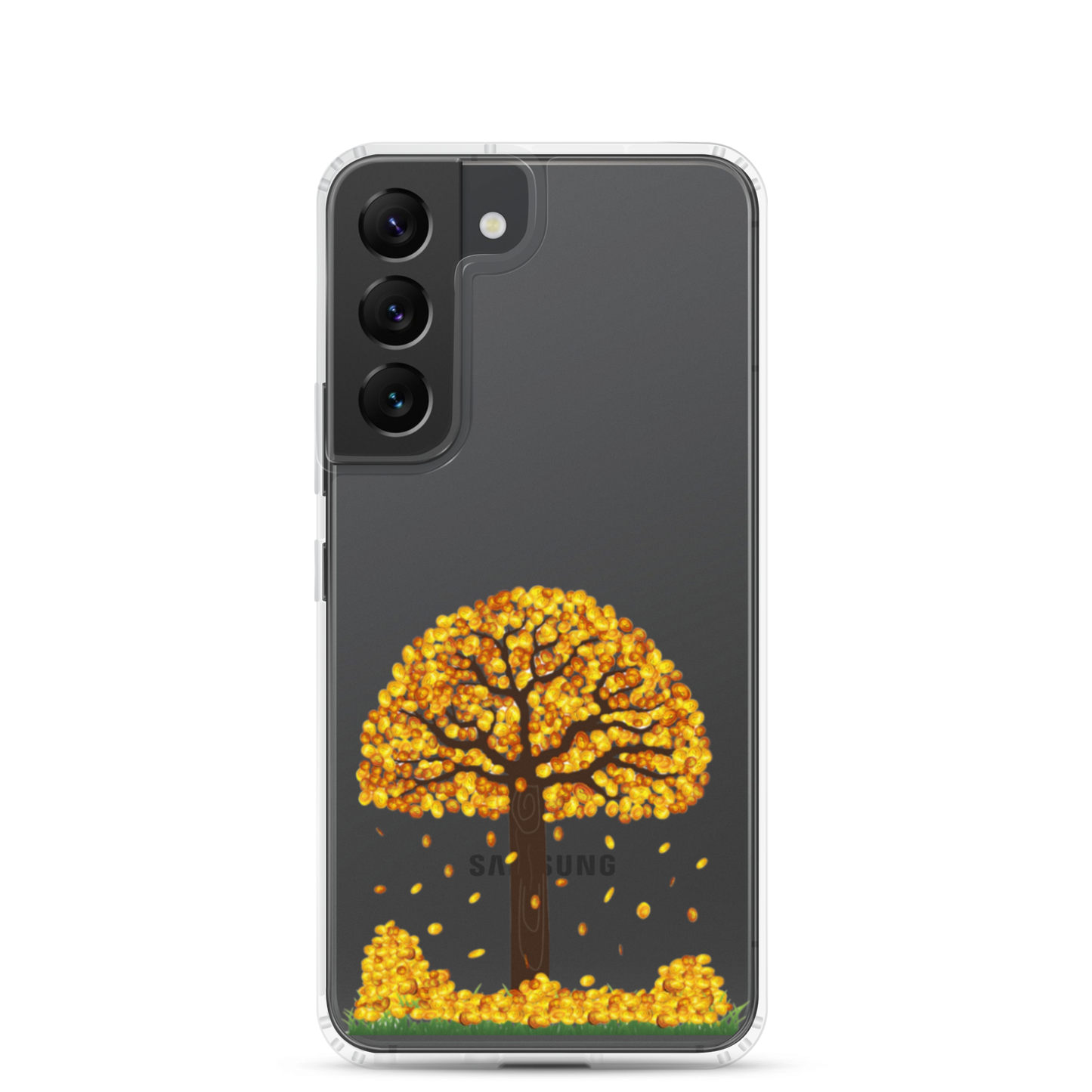 Lucky Gold Coin Tree Samsung Case