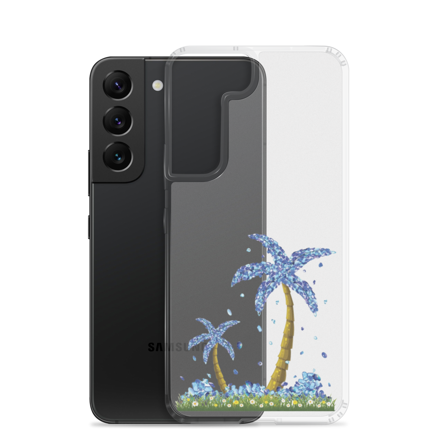 Lucky Diamond Palm Trees Samsung Case