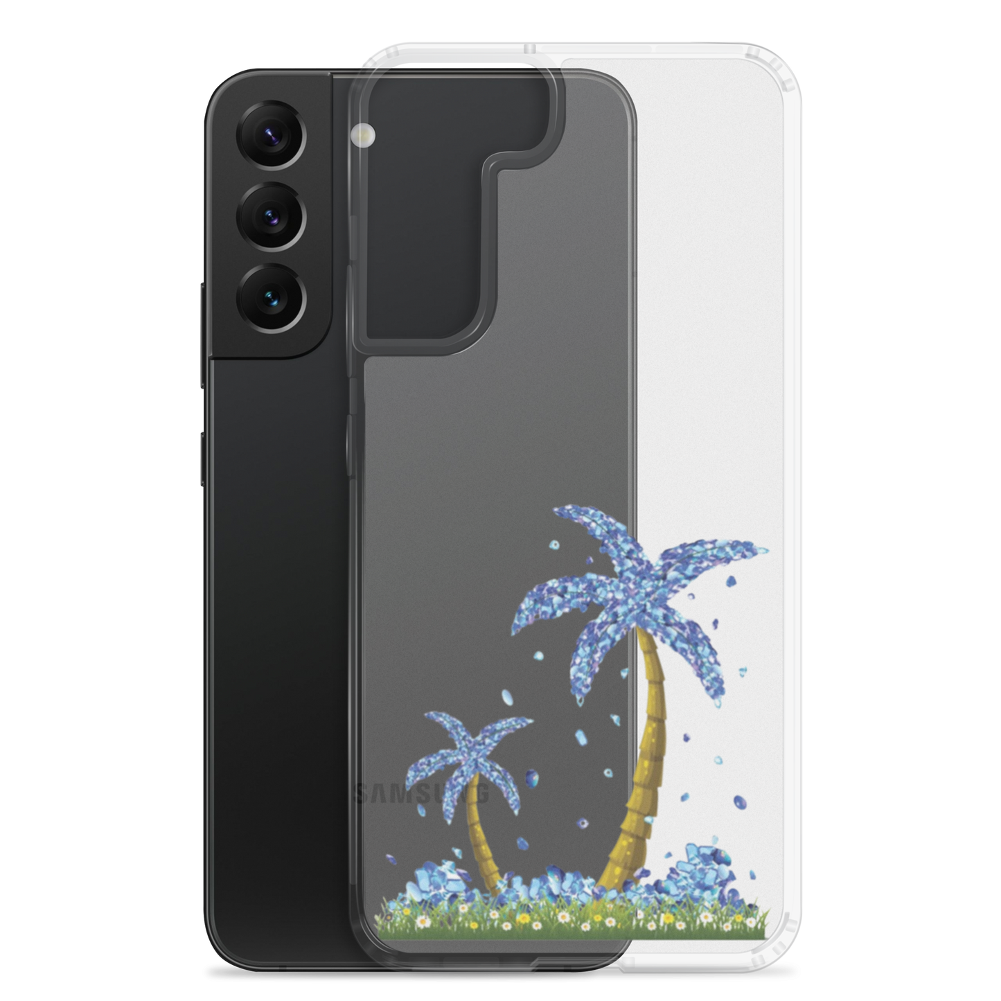 Lucky Diamond Palm Trees Samsung Case