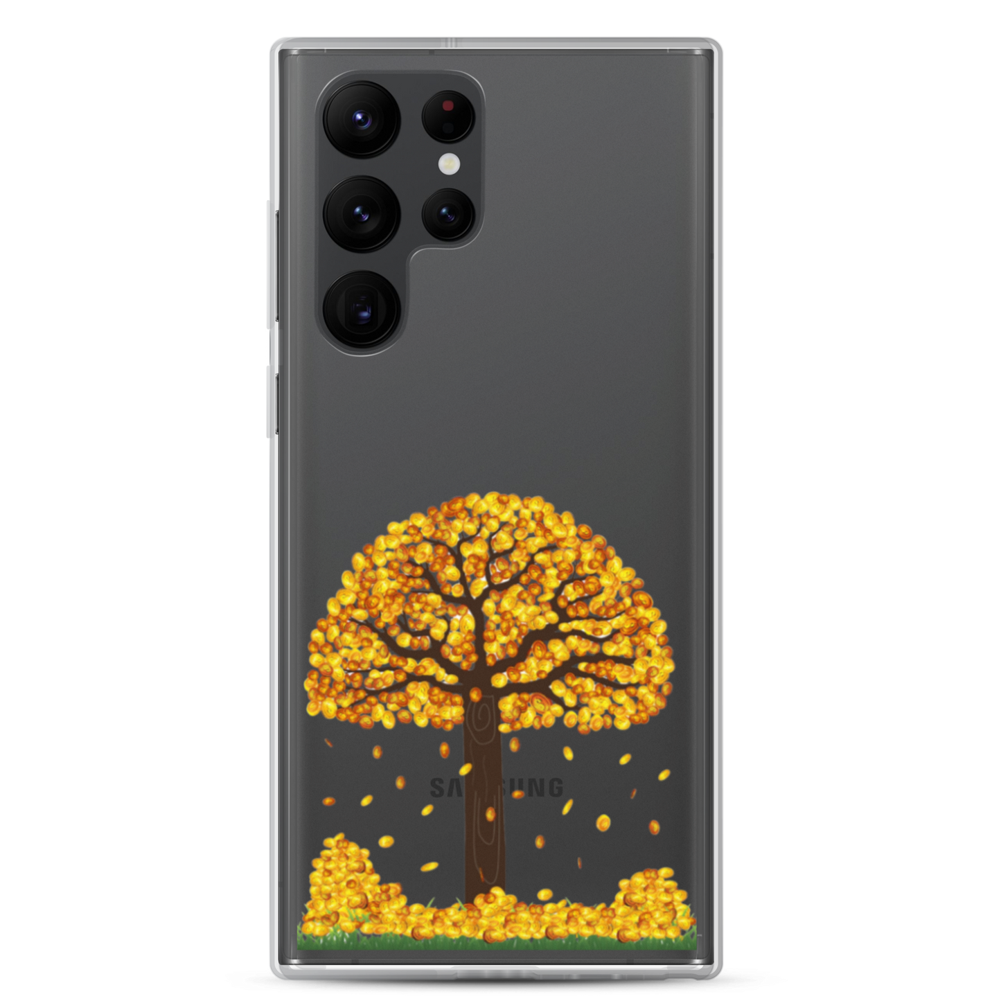 Lucky Gold Coin Tree Samsung Case