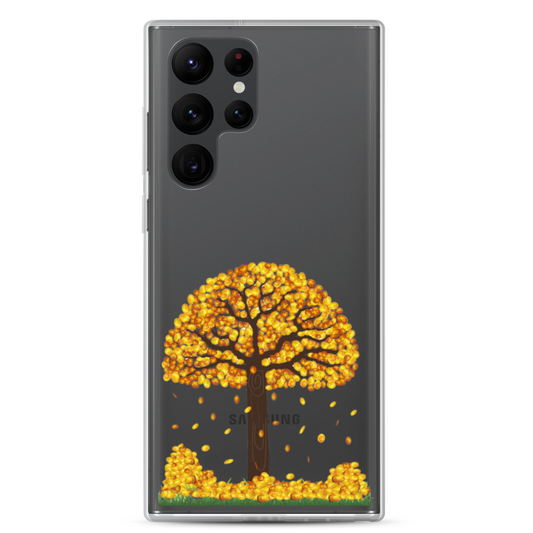 Lucky Gold Coin Tree Samsung Case