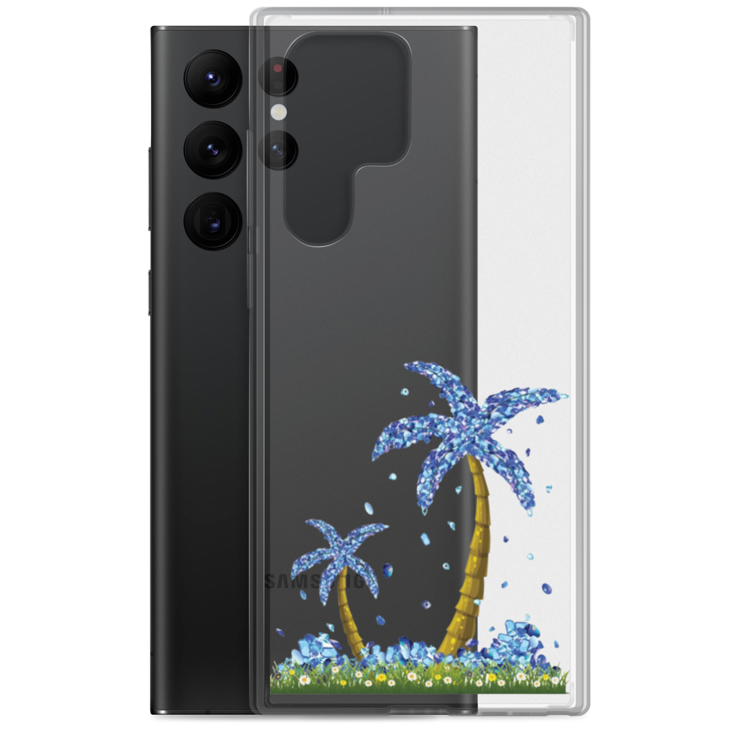 Lucky Diamond Palm Trees Samsung Case