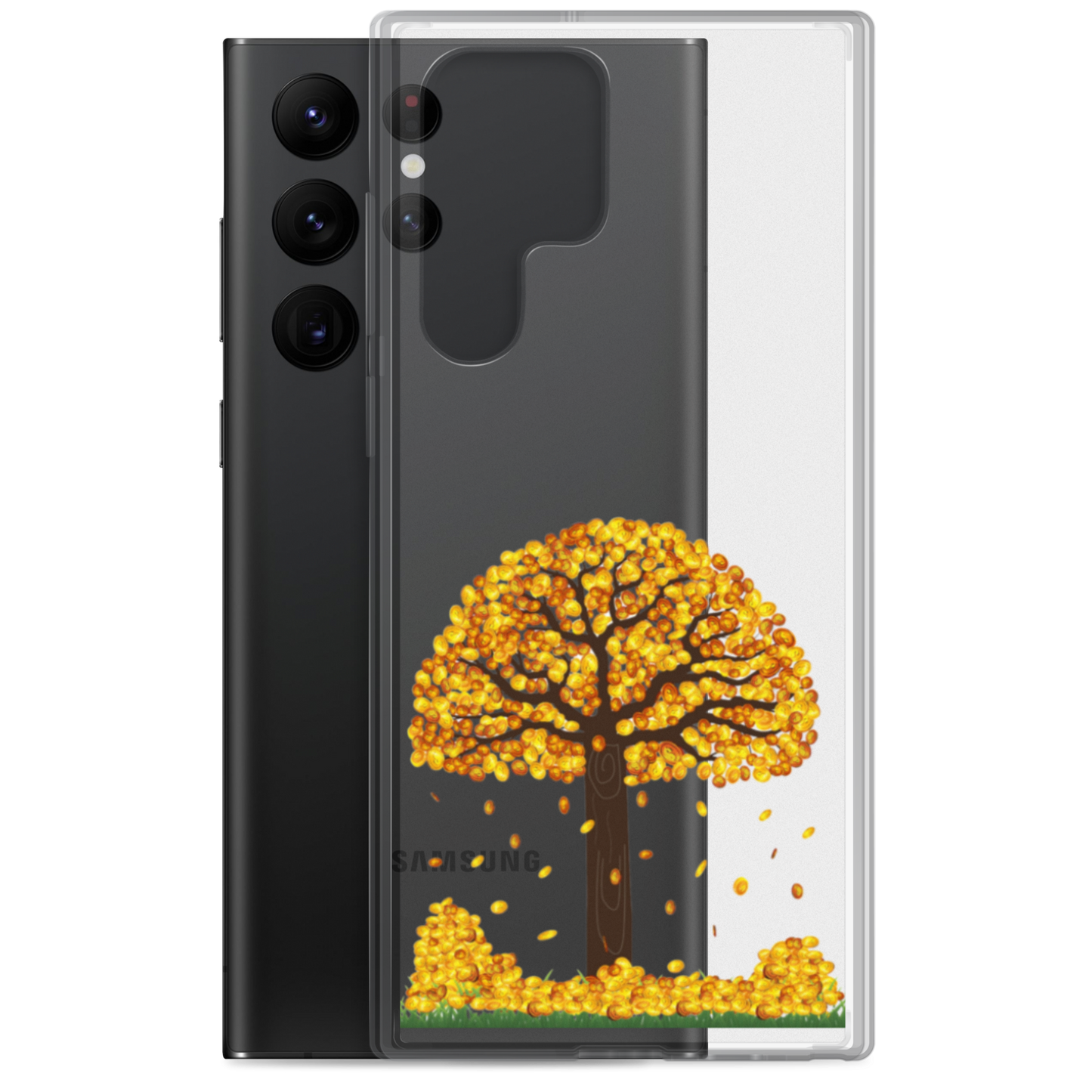 Lucky Gold Coin Tree Samsung Case