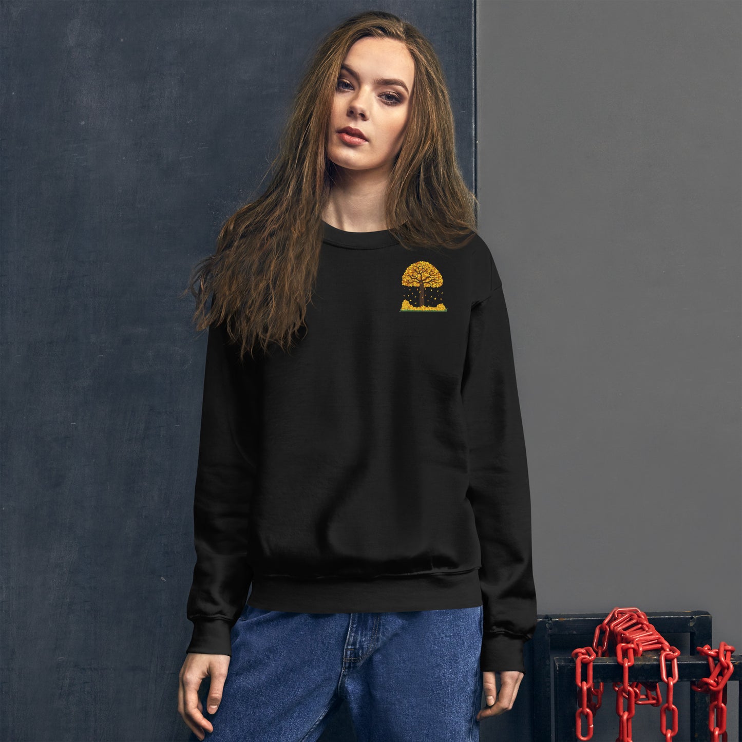 Lucky Gold Coin Tree  Sweatshirt