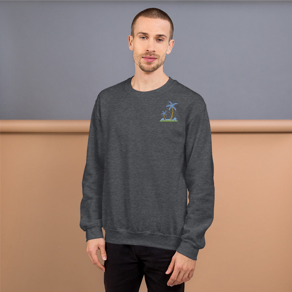 Lucky Money Palm Trees Sweatshirt